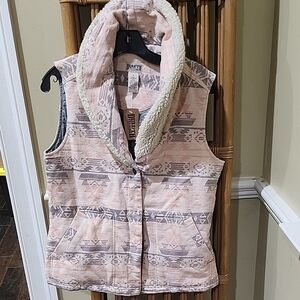 Durango Women's Pink Patterned Vest
